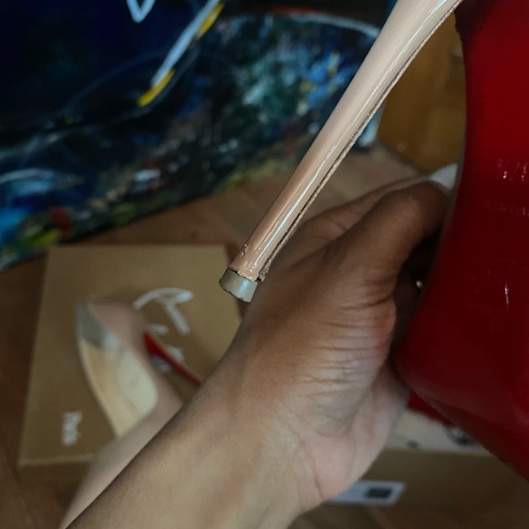 Nude patent louboutins since 37.5 - Picture 5 of 11